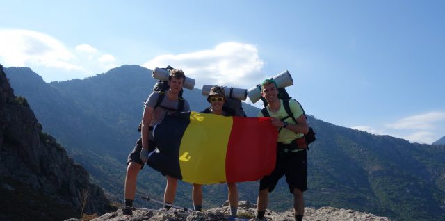 Group photo - left to right : Gregory - Max - Dylan