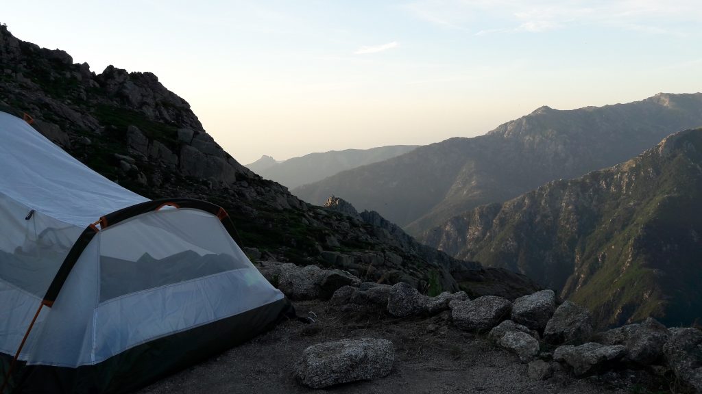 Bivouac sur le GR20 - Usciolu