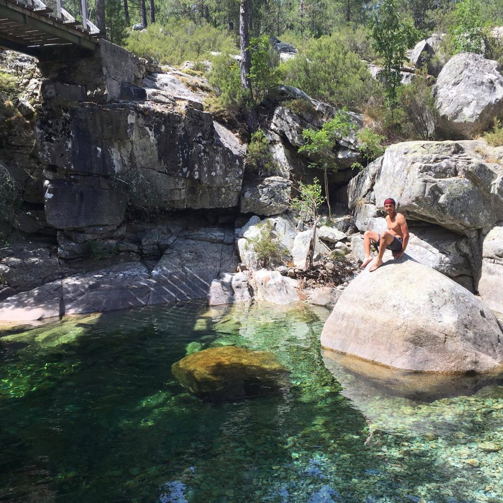 Natural swimming pool - Corsica GR20