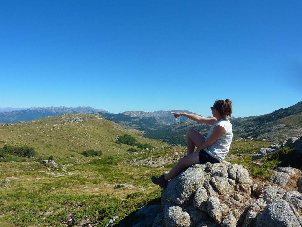 Au bout de mon doigt, le refuge de Usciolu