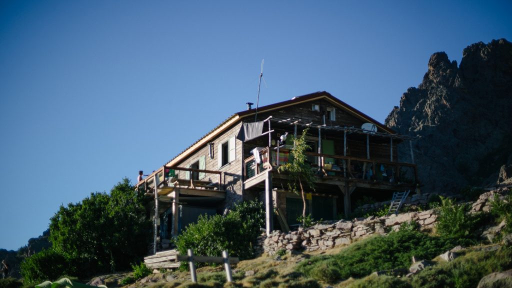 GR20's mountain shelter