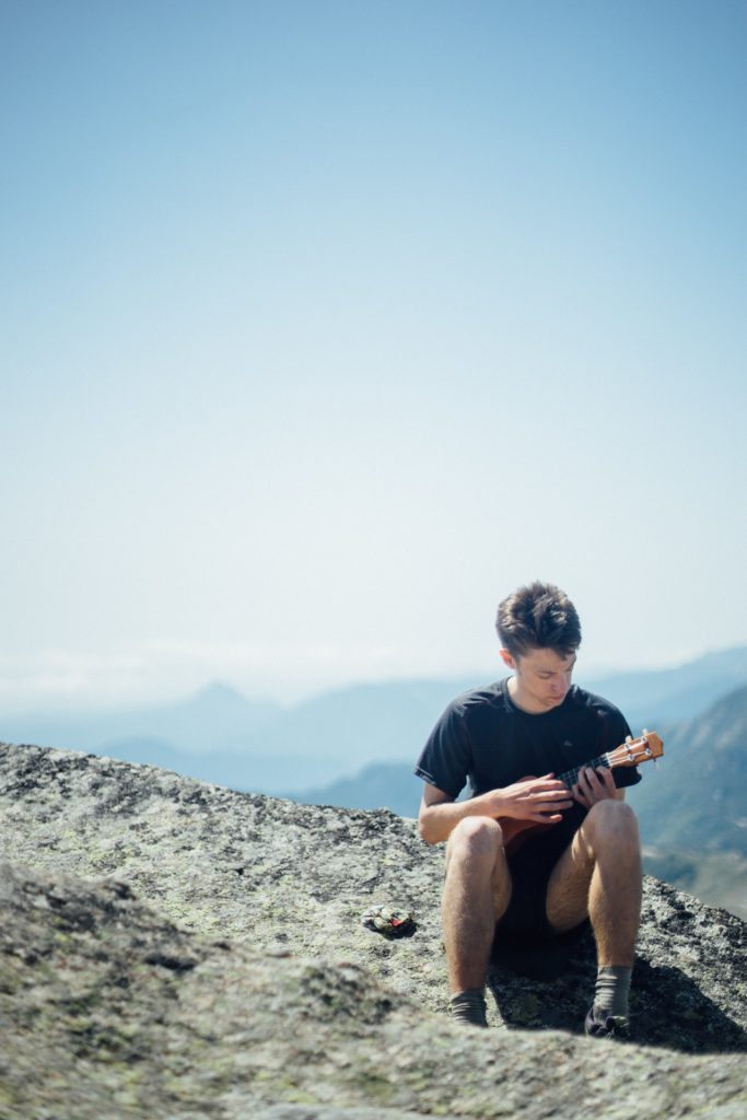 Ukulele in Corsica
