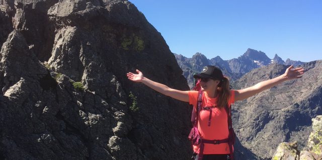 Charline de Thônes en Haute-Savoie - GR20 - Corse