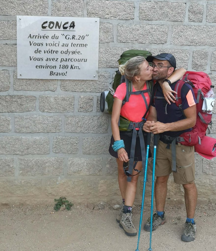 Fien and Tim - Happiness and Love at Conca - GR20 southern arrival