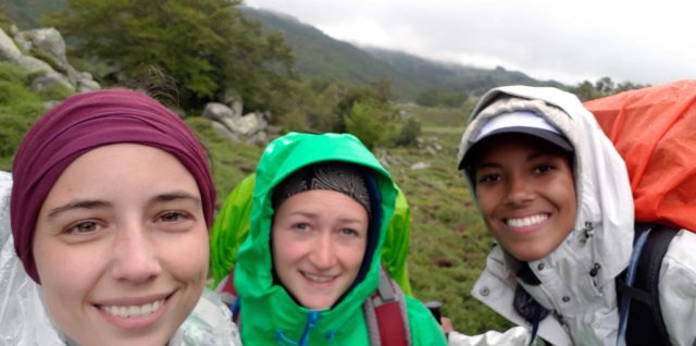 Seul jour de pluie en Corse Justine