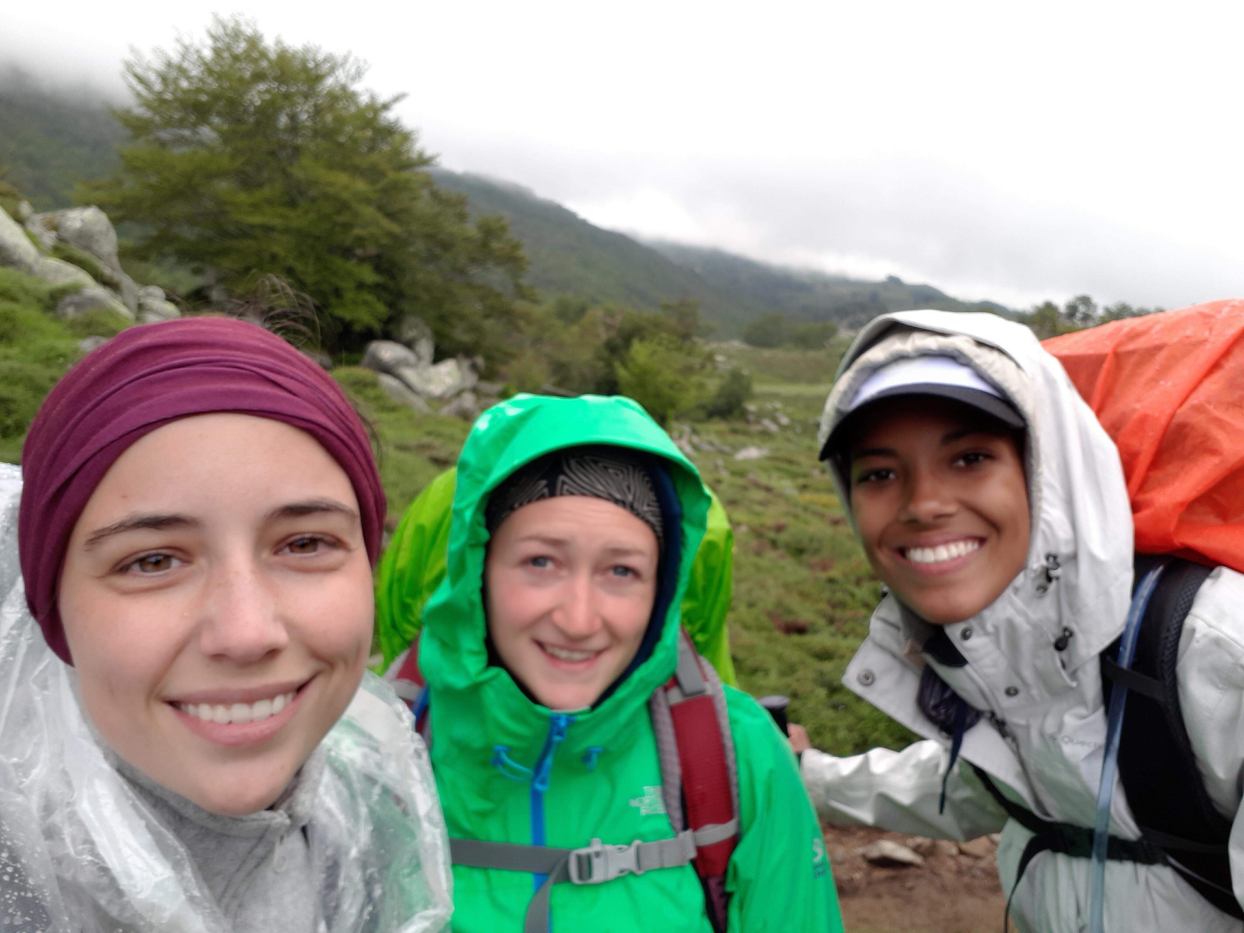 Seul jour de pluie en Corse Justine