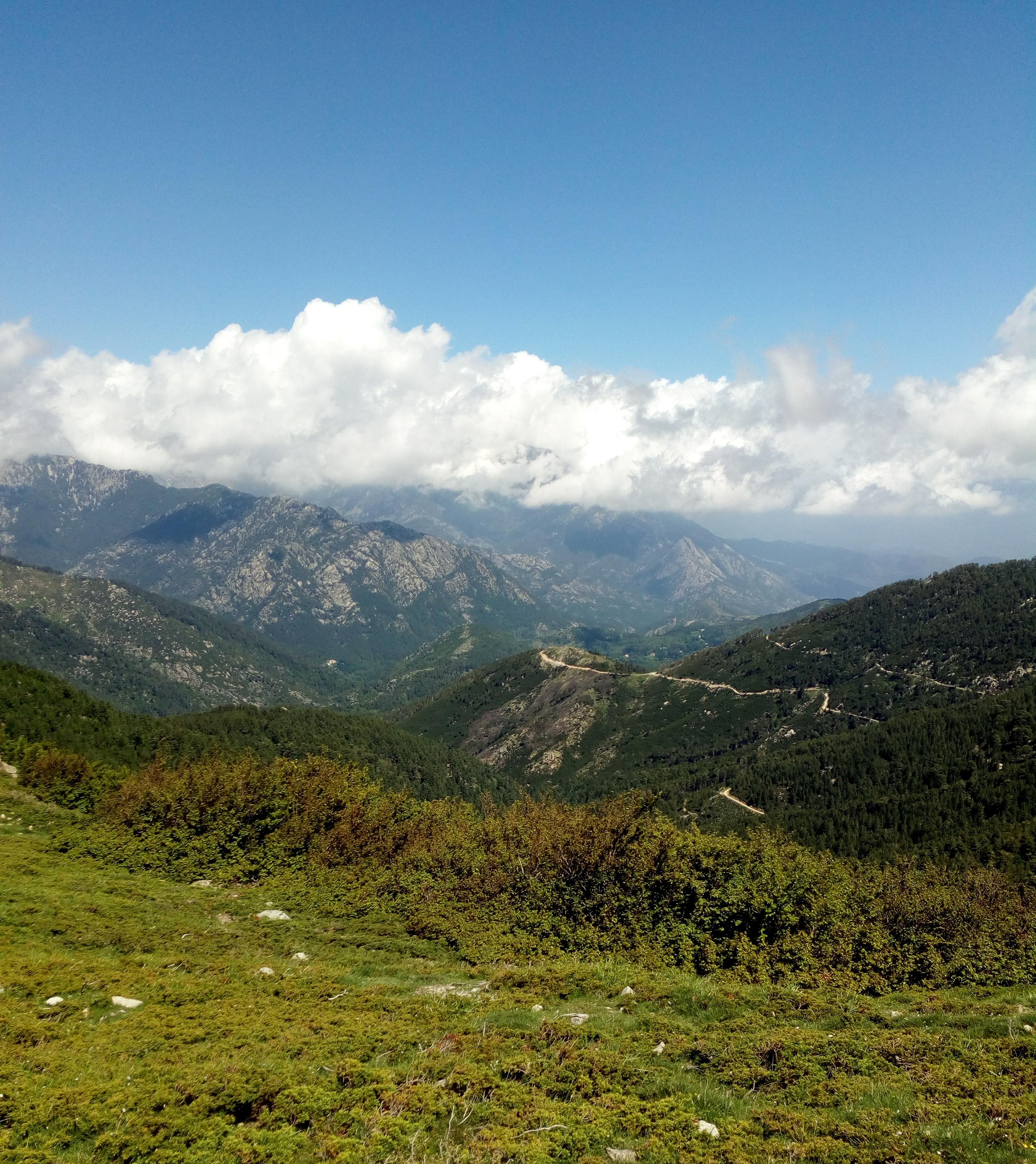 Vue montagne Corse Justine